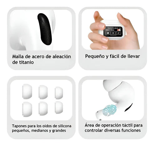 Auriculares A9 Pro SoundView®